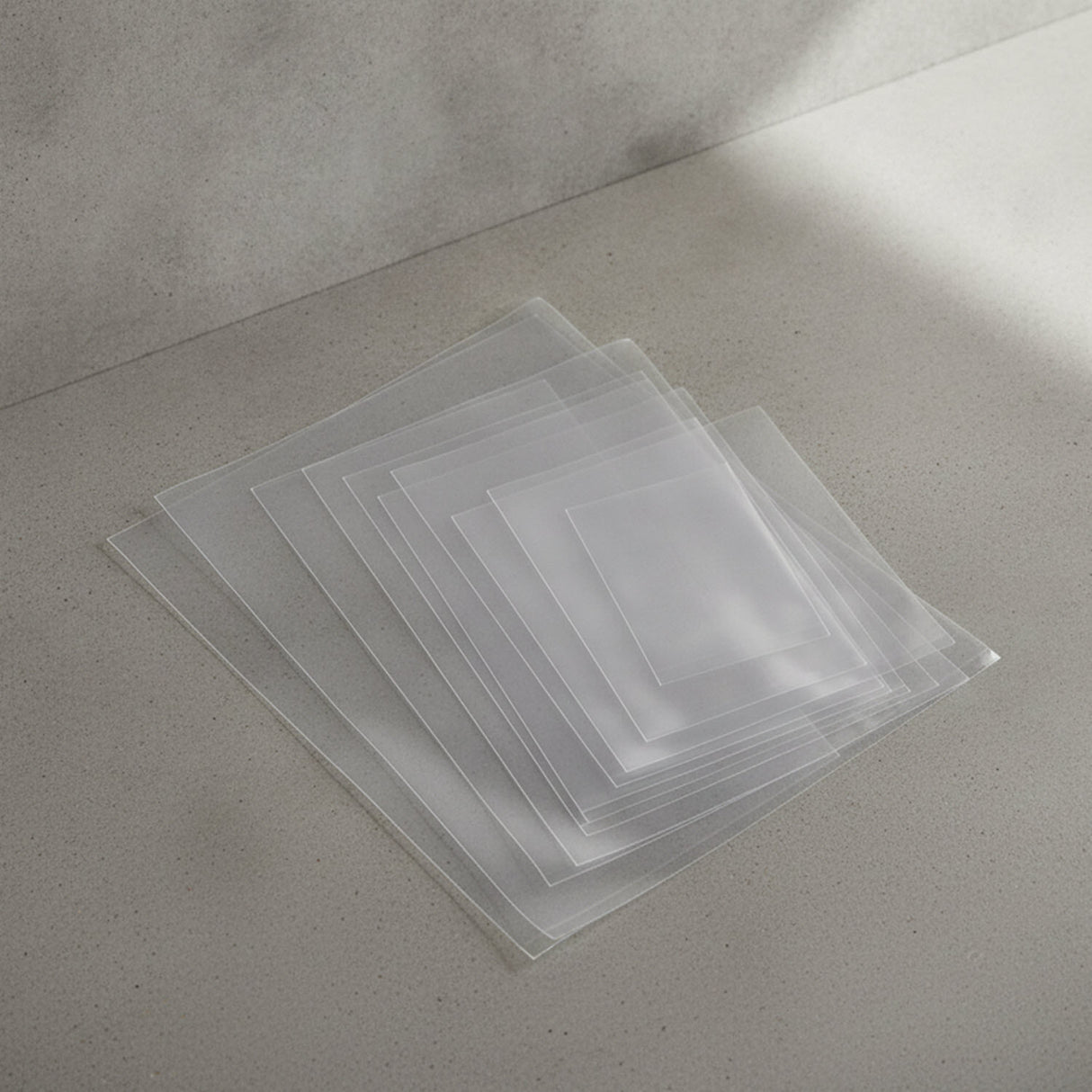 6x12 Inch Clear Poly Bags (1 Mil) - Bulk 1000 Pack Flat Polyethylene Plastic Bags
