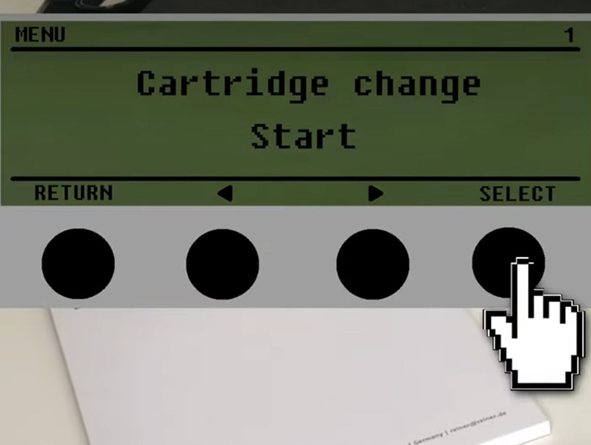 Set Up for Reiner QDX Ink Cartridge