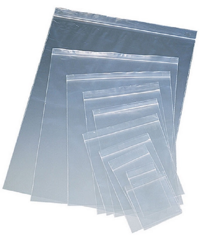 6 mil - Resealable Zip Bags