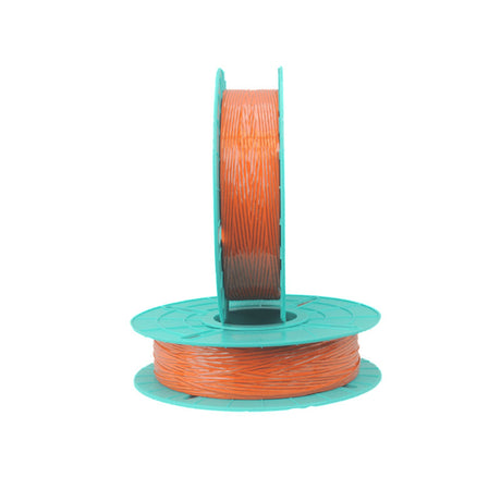 Orange Twist Ties 01-2460