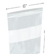 8 x 10 4mil White Block