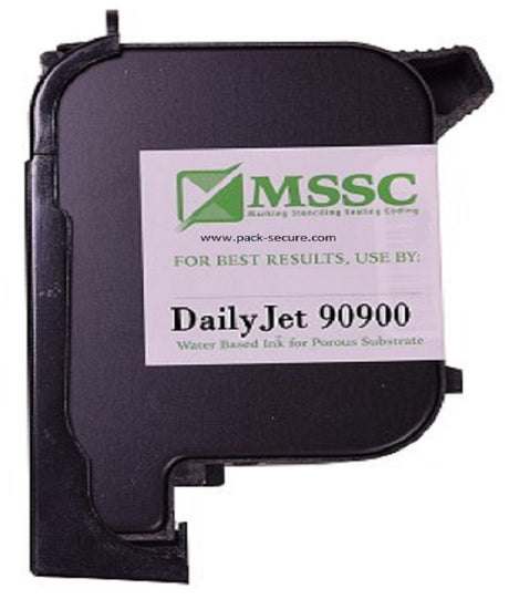 90910  Blue Ink Cartridge for DailyJet - Non-Porous surface