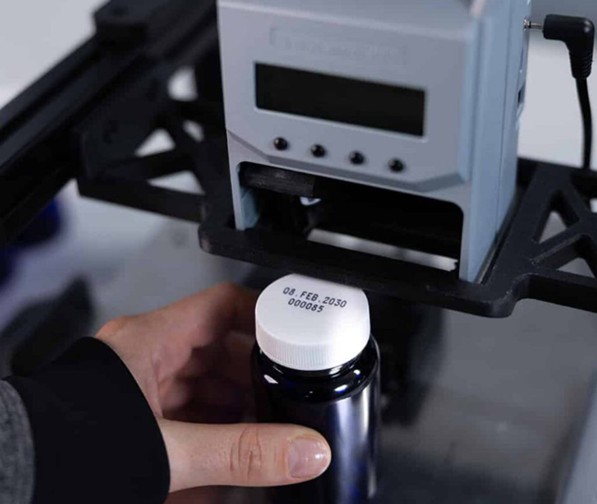 REINER PS100 Packaging Print Station Jig for jetStamp 1025, 1025 Sense and 990 Handheld Printers