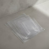 6x12 Inch Clear Poly Bags (1 Mil) - Bulk 1000 Pack Flat Polyethylene Plastic Bags