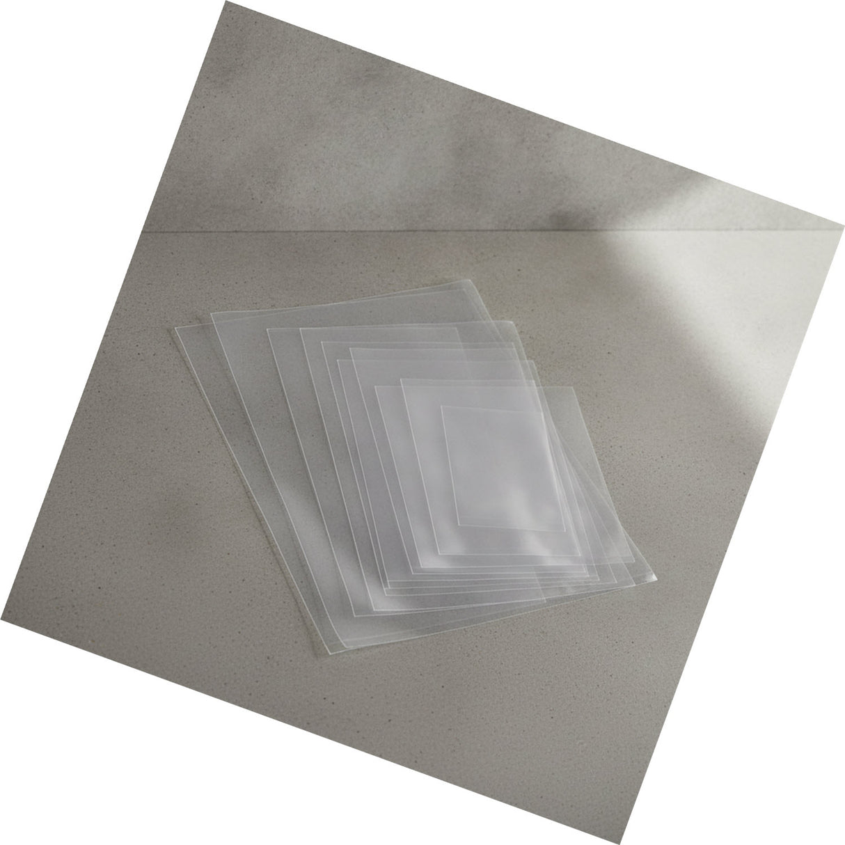 6x12 Inch Clear Poly Bags (1 Mil) - Bulk 1000 Pack Flat Polyethylene Plastic Bags