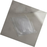 6x12 Inch Clear Poly Bags (1 Mil) - Bulk 1000 Pack Flat Polyethylene Plastic Bags