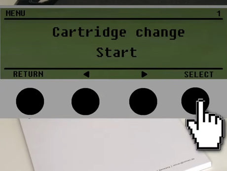 Set Up for Reiner QDX Ink Cartridge