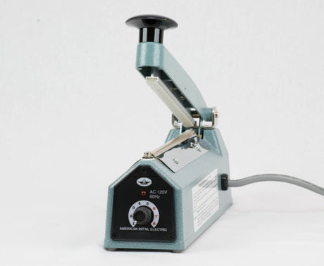 Front View of the AIE Bag Sealer