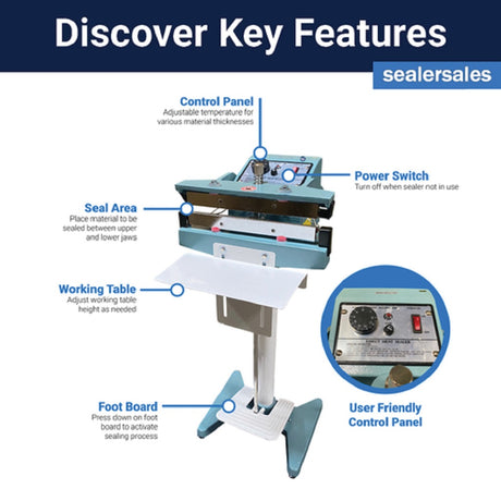 KF-200DF Sealersales Direct Heat