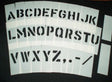 Magnetic Letter Stencil Set 12 inch