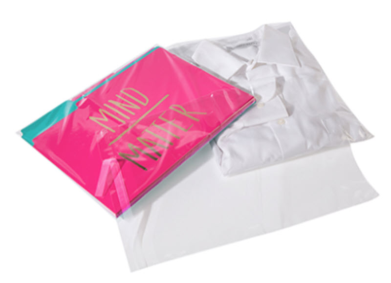 Lip and Tape Resealable Polypropylene Bags 4.75 x 6.5