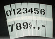 Mylar Number Set Two Inch