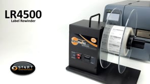 LR4500 Label Rewinder Bidirectional