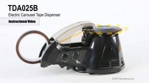 TDA025B Electric Carousel Tape Dispenser