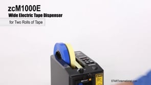 ZCM1000E Electric Tape Dispenser for Dispensing Two Rolls of Tape