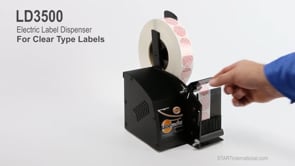 Electric Label Dispenser - Clear Label Dispenser - LD3500