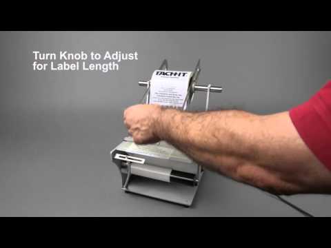 Automatic Label Dispenser up to 8 in wide SH408 - Tach It