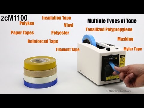 Electric Tape Dispenser with Safety Guard Cutting Head - ZCM1100