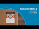 ShockWatch 2 - 15G - Dark Blue - Serialized, Includes Framing Label - 100 Ct