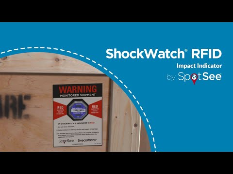 ShockWatch RFID 25G and Ring Label - Yellow Qty 100