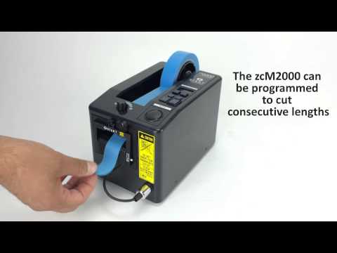 Electric Tape Dispenser Multiple Programmable Tape Lengths - ZCM2000