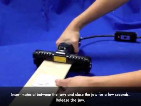 KF-150CSTA Portable Direct Heat Sealer with Adjustable Temperature 5.9 inch