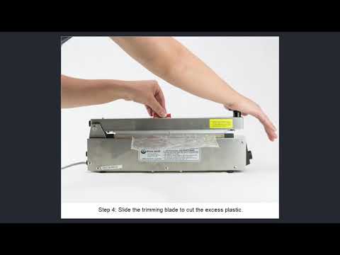 AIE-400HCS Stainless Steel Hand Impulse Sealer 16 inch - AIE400HCS