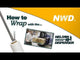 Nelson NWD-1 Ergonomic Stretch Wrap Dispenser - Lightweight Manual Pallet Wrapper for Fast, Easy Wrapping