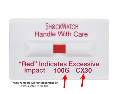 ShockWatch Clips Single Tube 32200