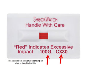 ShockWatch Clips Single Tube 32300