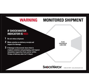 ShockWatch Companion Labels 26126