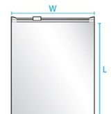 18 x 20 Slider Top Bags - 3mil - 250ct 